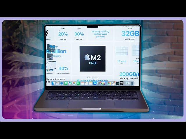 Impressive Power & Connectivity: Apple's 14 MacBook Pro with M2 Pro —  Eightify