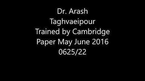 Solved Past Paper of Physics 0625/22/m/j/16