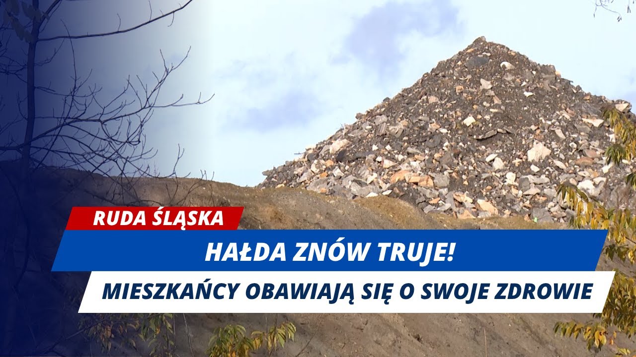 KOLEJNY ETAP GASZENIA HAŁDY W RUDZIE ŚLĄSKIEJ