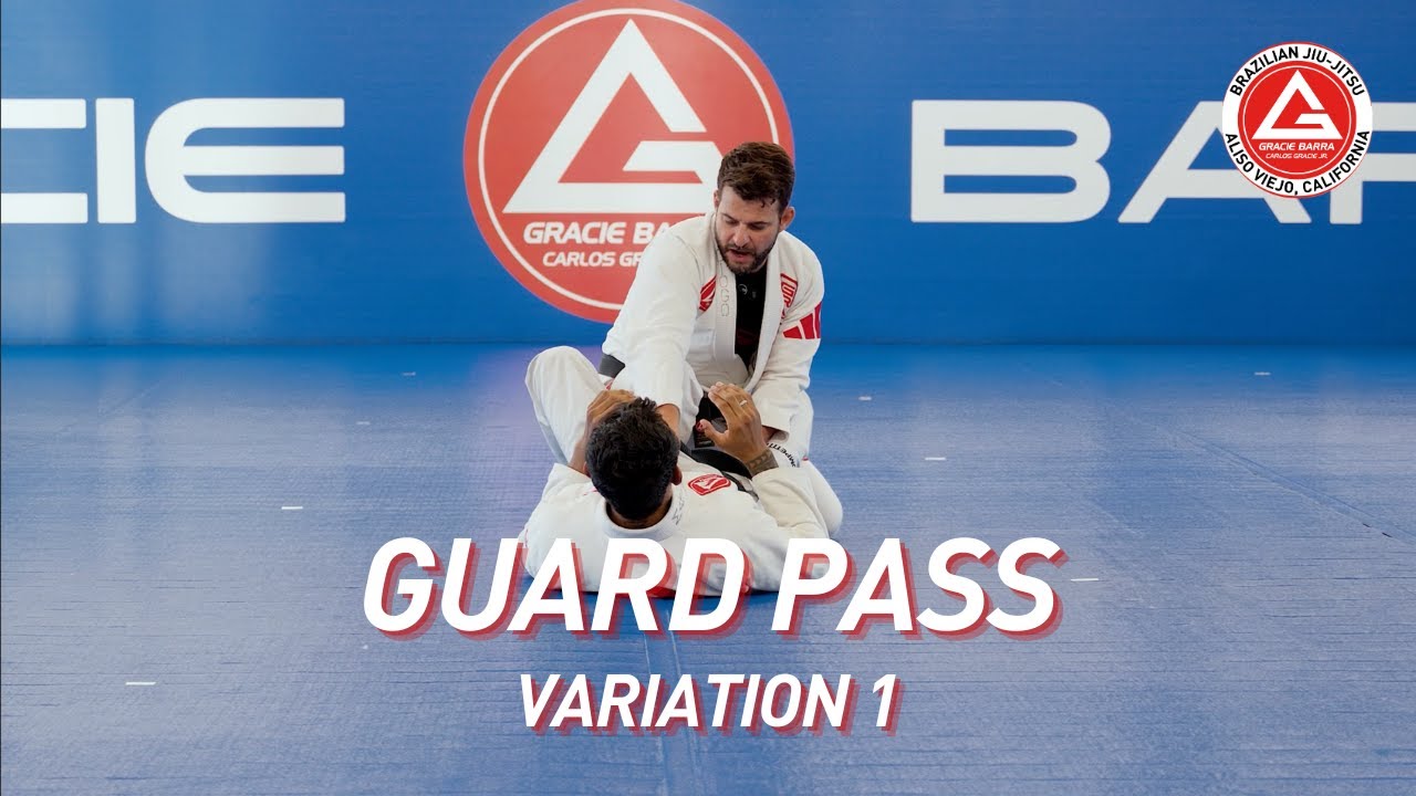 OPEN THE GUARD AND PASS - VARIATION ONE - YouTube