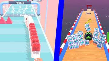 Juice Run | Sky Rolling Balls - All Level Gameplay Android, iOS - NEW APK UPDATE @Gamology