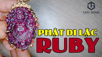 Chọn mặt dây chuyền đá ruby Phật Di Lặc cho anh Minh | TahiGems - Tahi Phạm