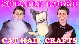 Crafting with what?! // Sotally Tober: Cat Hair Crafts
