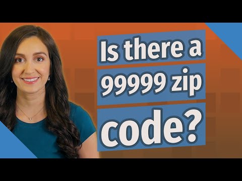 वीडियो: क्या कोई ज़िप कोड 99999 है?