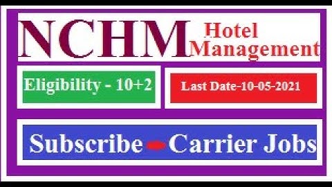 nchm jee 2021 application form