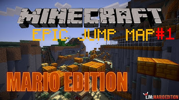 Minecraft Epic Jump Map Mario edition part 1