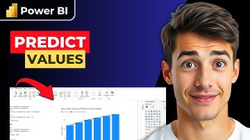 Hoe u waarden kunt voorspellen met behulp van lineaire regressie in Power BI (de eenvoudigste man...