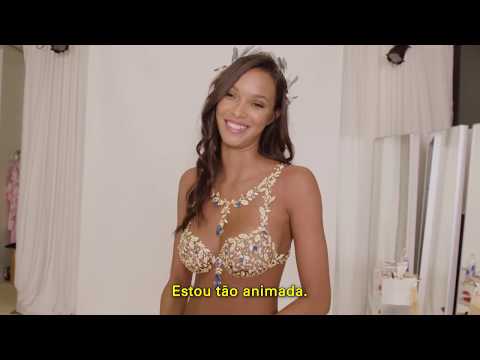 Vídeo: Modelo De Lais Ribeiro Que Usará O Sutiã De Fantasia Victorias Secret