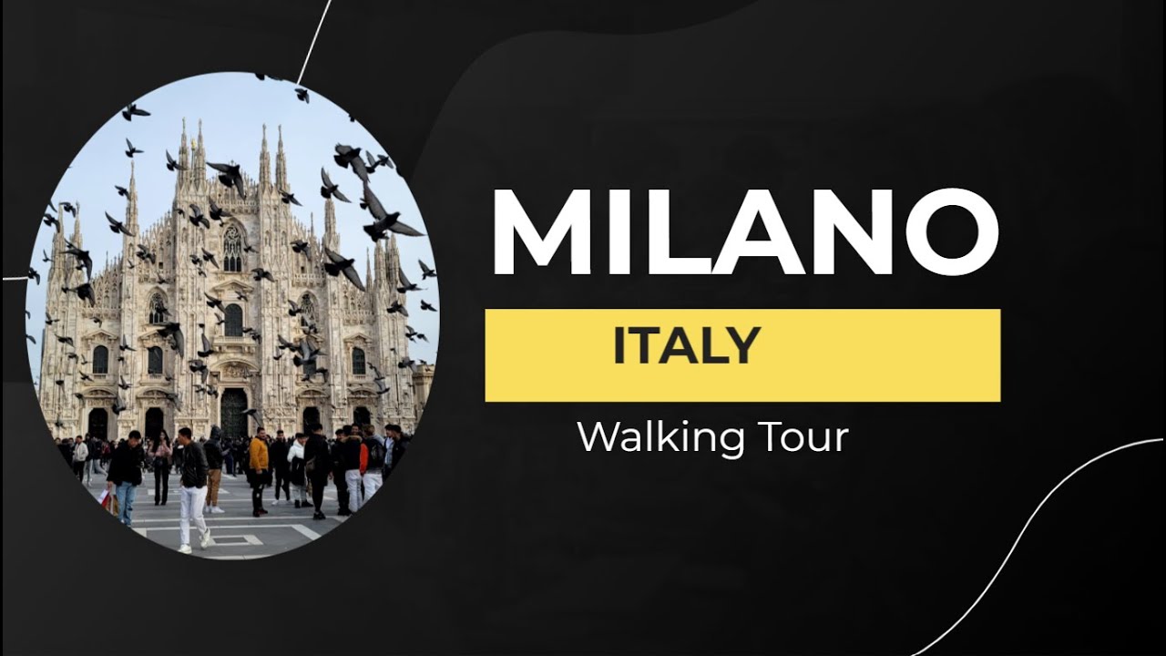 🇮🇹Milano Italy 🇮🇹 #duomomilano #citywalk #4kvideo #travel