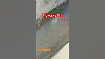 Flowable Fill Concrete Construction Work Part 1 Getthegrip Lelanitoki Construction Work Road 