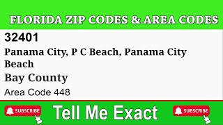 Panama Beach ZIP Code and Area Code
