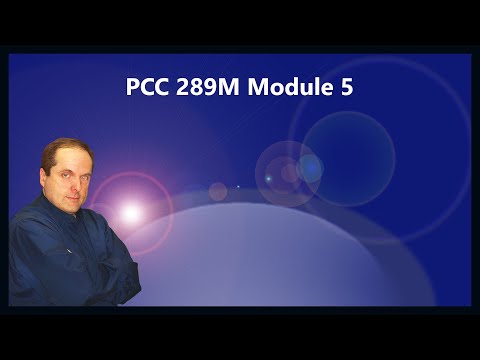 PCC 289M Module 5