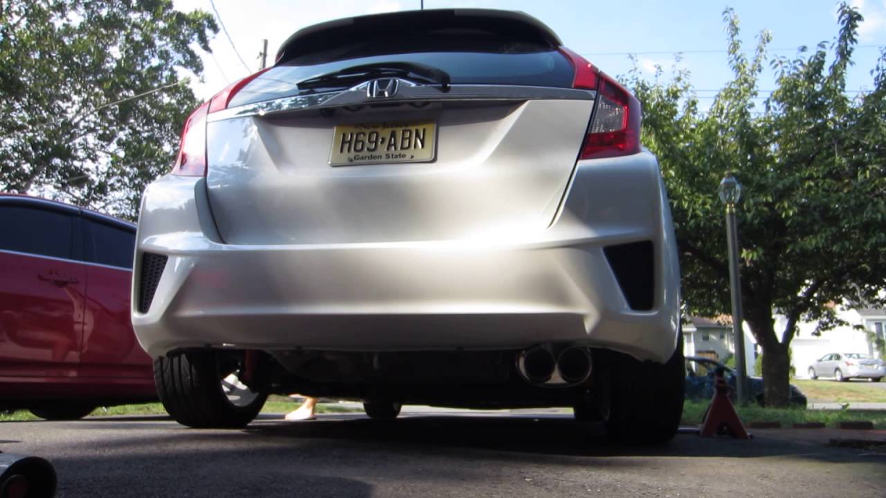 2015 honda fit exhaust
