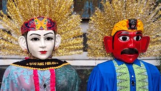 Ondel-ondel sanggar Bintang Fadlan main intro CINTA PERTAMA 