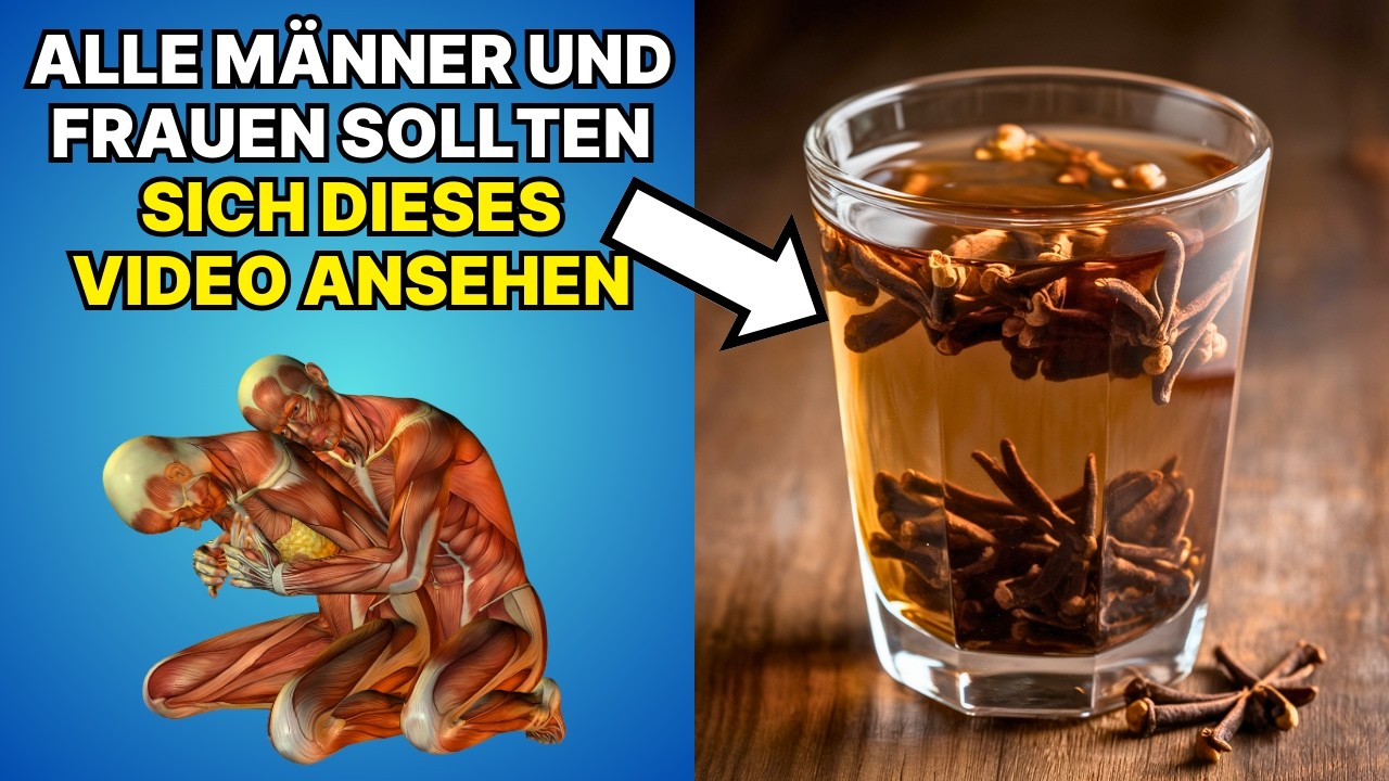 Trinke Nelken auf diese richtige Weise, das gibt dir jede Nacht 100 Pferde
