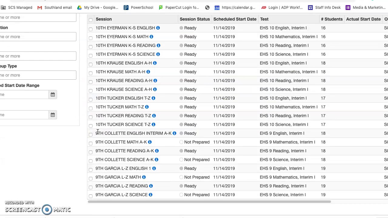 ACT teacher training