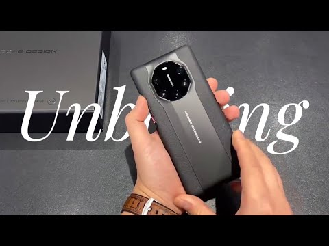 Huawei mate 40 RS porsche Design Unboxing
