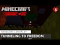 Tunneling To Freedom | Modded Minecraft Hardcore Longplay #3 | No Commentary