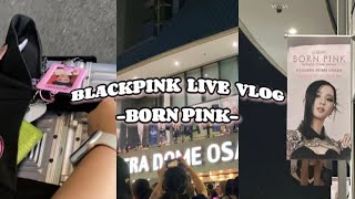 【BLACKPINK LIVE VLOG💕】ライブ前日、台風で新幹線運行中止に🌀💦東京🗼→大阪🐙