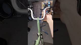 Brompton cable routing tips