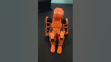 day 22 - an flexible robot dummy toy #robot #toys #shortvideo #turnreal-3d