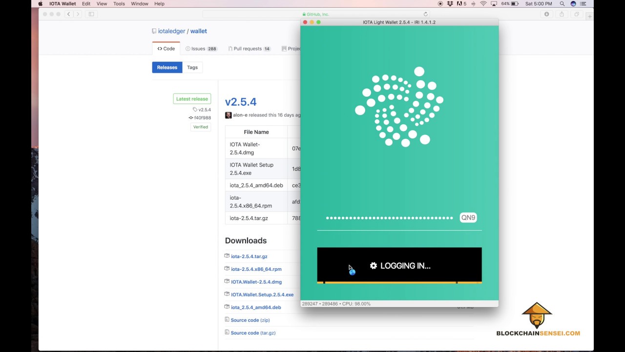 MacOSX Iota Wallet 2.5.4 Download