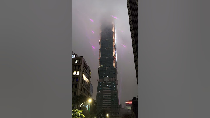 2023 台北101跨年煙火施放後燈光秀 #台北101 #2023