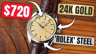 'Rolex' Steel + 24k Gold Dial For A Bargain Price?