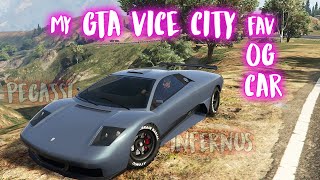 This Was My GTA Vice City Fav OG Car | Pegassi Infernus | GTA Online