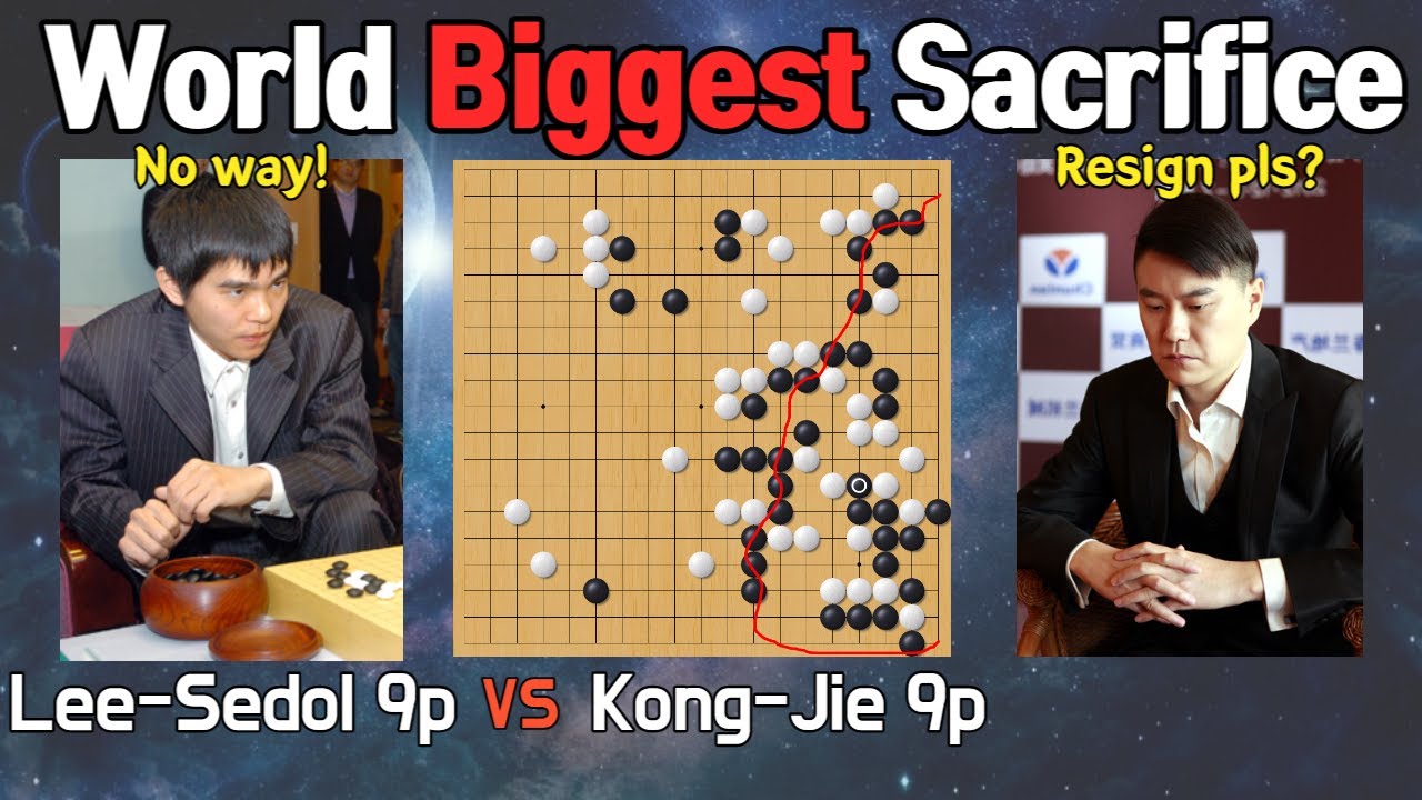 World's biggest sacrifice and after that.. Lee-Sedol vs Kong-Jie - YouTube
