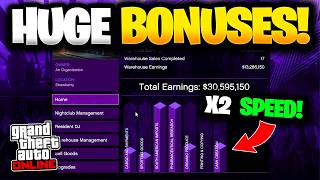 HUGE Bonuses & More! GTA Online Weekly Update!
