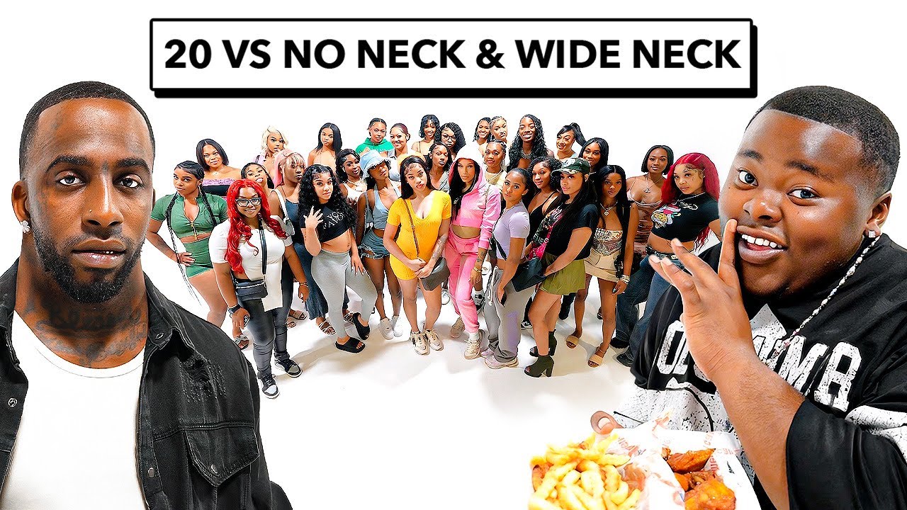 20 WOMEN VS 2 NECKS NO NECK JAY DAMN WIDE NECK YouTube 20-women-vs-2-necks-no-neck-jay-damn-wide-neck-youtube
