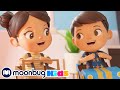 Driving In My Car! | Learn | ABC 123 Moonbug Kids | Fun Cartoons | Learning Rhymes