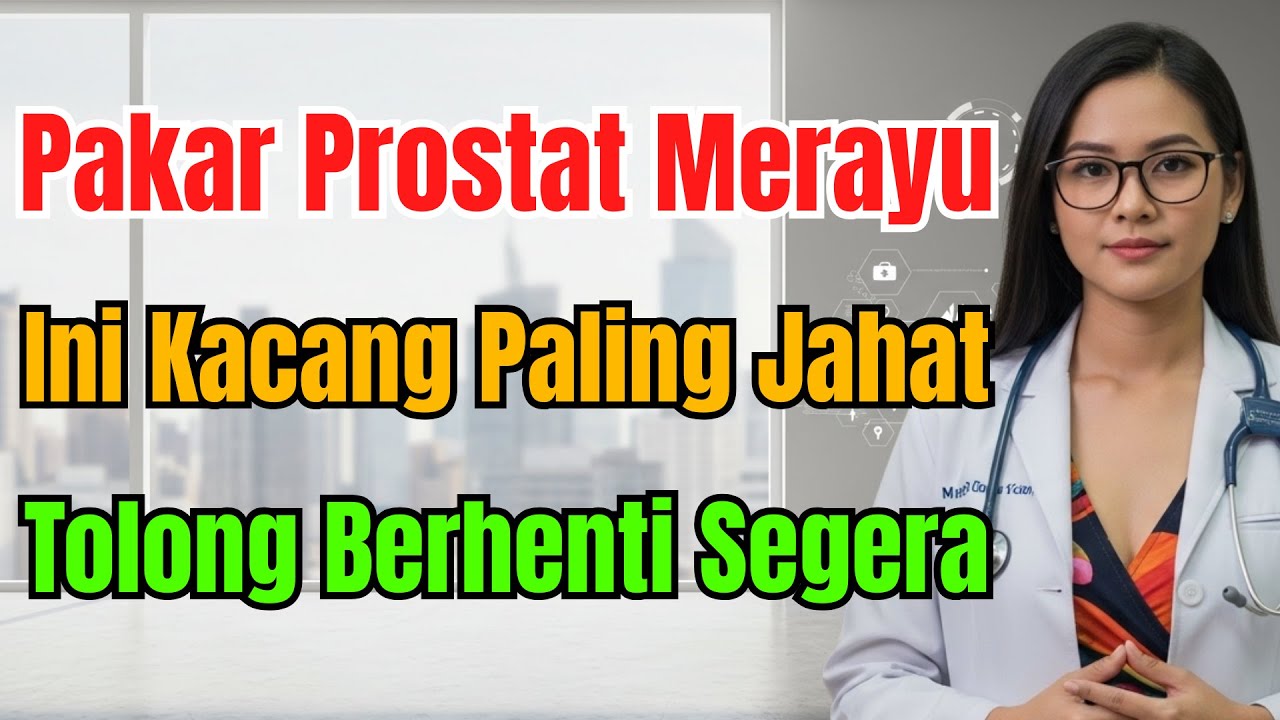 Awas Lelaki 60-an! 1 Jenis Kacang Ini Punca Prostat Bengkak. Berhenti Makan Sekarang Juga!