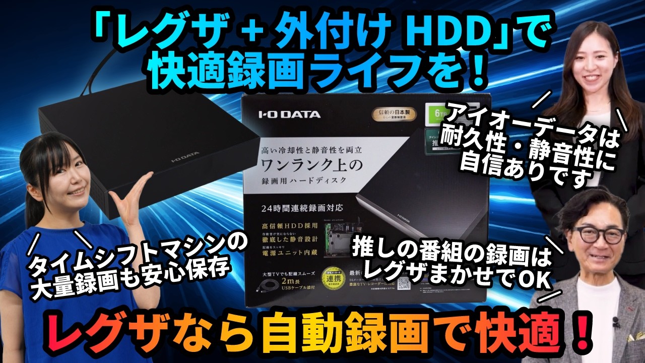 Will the REGZA x I-O DATA Hard Drive Change the Way You Record TV