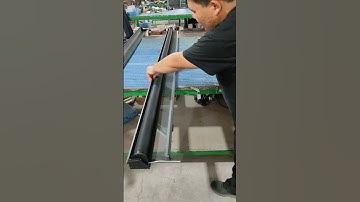 Return roll-up invisible door, zipper welding on the four sides of the screen net, trackless tank