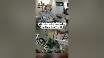 xQc Tries Using CONTROLLER In BLACK OPS 7 💀 #xqc #controller #callofduty