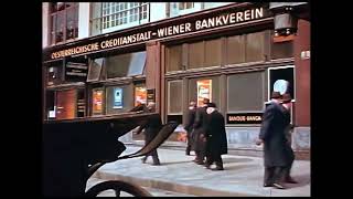 March 1939. Vienna. Color newsreel | 1939 март. Вена. Цветная кинохроника