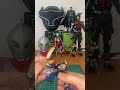 Got this mini fully articulated Kamen Rider Gaim figure… breaks way too easily 💀