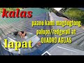 HOW I INSTALL RIDGE ROOF FLASHING?/ Paano magkanto ng palupo  4 aguas? @Michael Installer TV. .