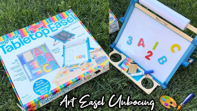 Melissa & Doug Deluxe Double-Sided Tabletop Easel