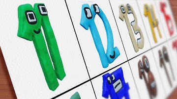 Drawing 3D Number lore (11 - 20)  / YouTube Viewer