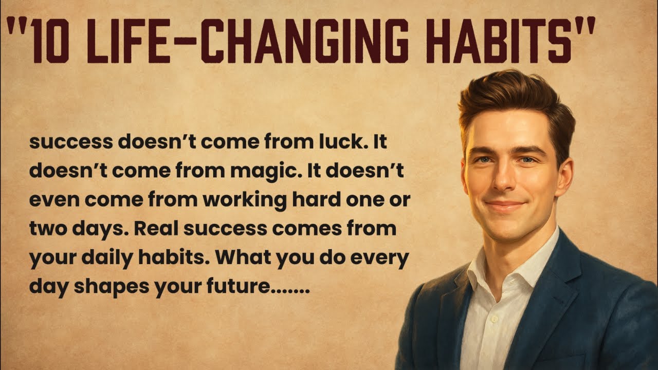 10 Life-Changing Habits That Will Completely Change Your Life ...