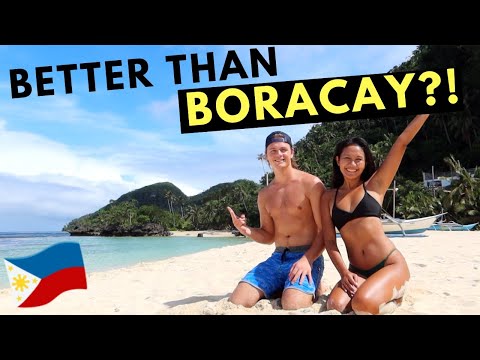 SECRET BEACH in AKLAN! (1 hour from Boracay island)