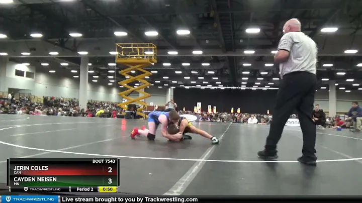 108 Lbs 1st Place Match - Cayden Neisen, MN Vs Jer...