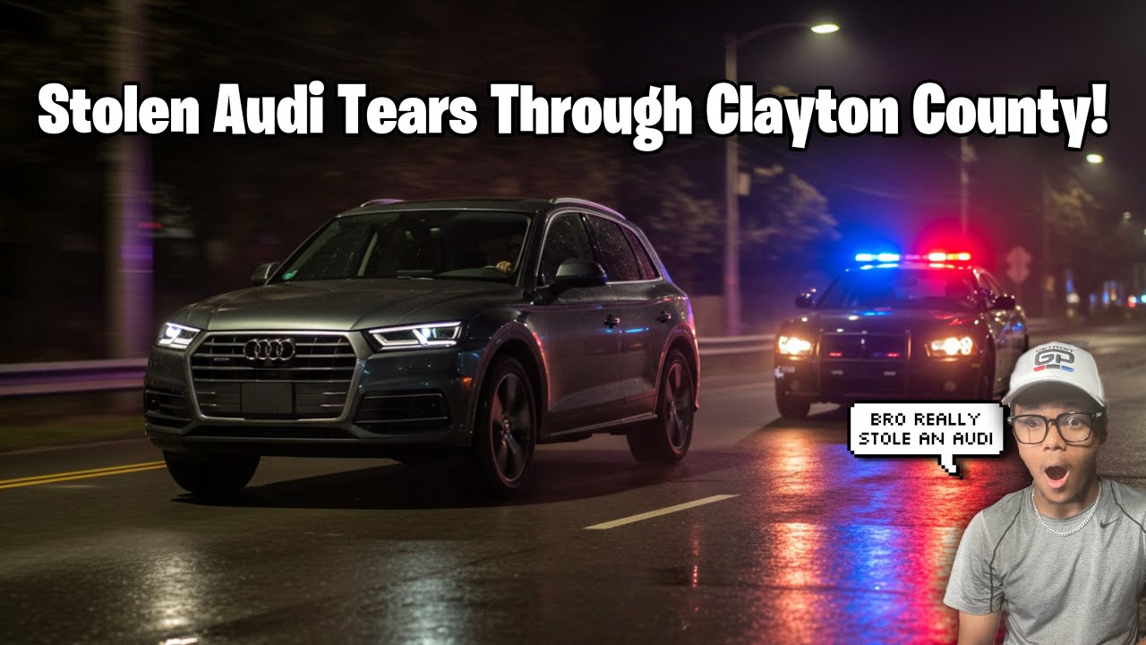 Stolen Audi Flees Clayton County BlackHawk Unit - YouTube