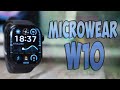 Microwear W10 Обзор супер бюджетных смарт часов /Самые стильные?