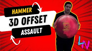 Hammer 3D Offset Assault Screams Versatility! In Depth Bowling Ball Review!