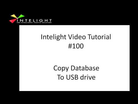 Intelight 100 TextUI Database Management