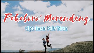 Lagu Hits Toraja - Pakaboro' Marendeng | Versi Karaoke